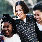 Group of smiling young adults