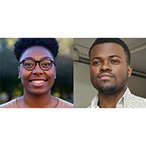 Headshots of Kyla Roland and Jacob Olondo-Kuba.