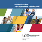 Cover of the NIH Research Plan on Rehabilitation.