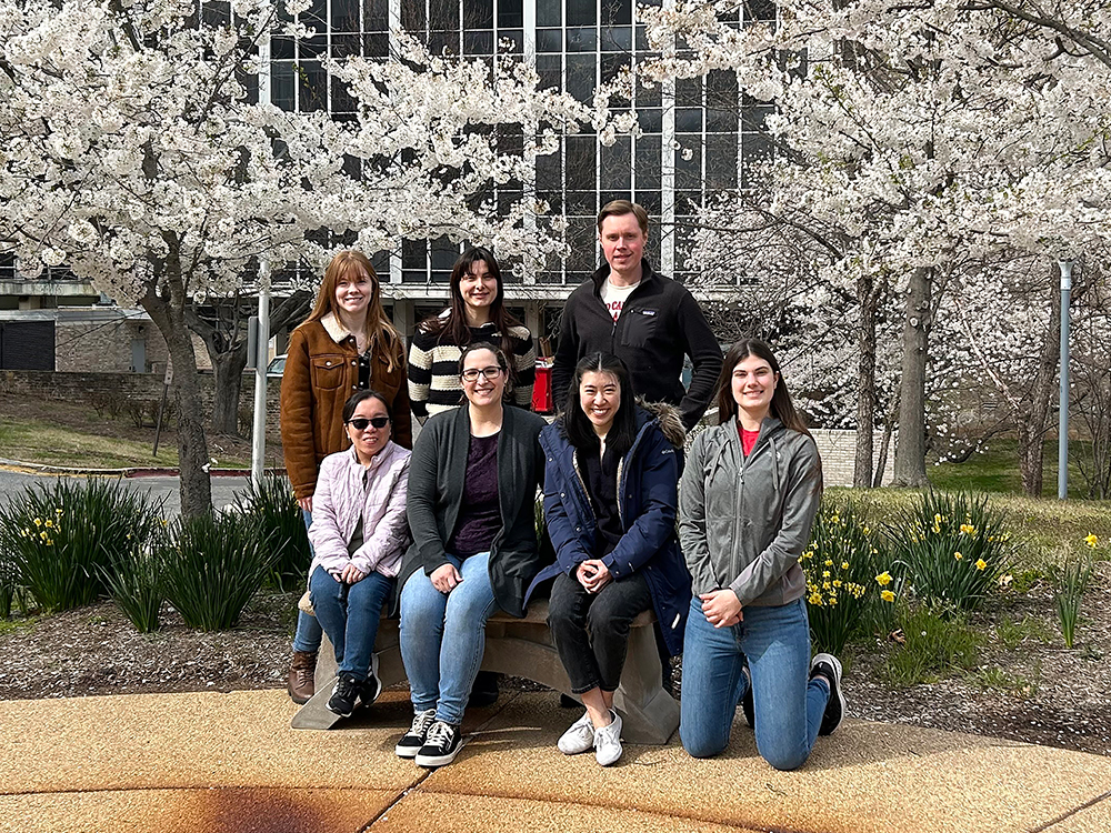 Group photo of the Unit on Chromosome Dynamics.