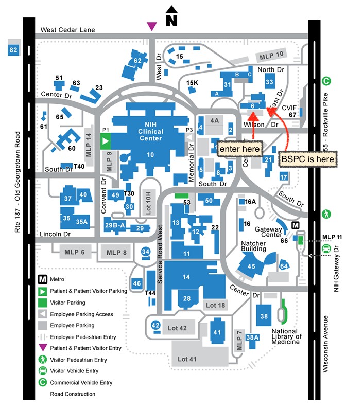 Bioinformatics and Scientific Programming Core map.