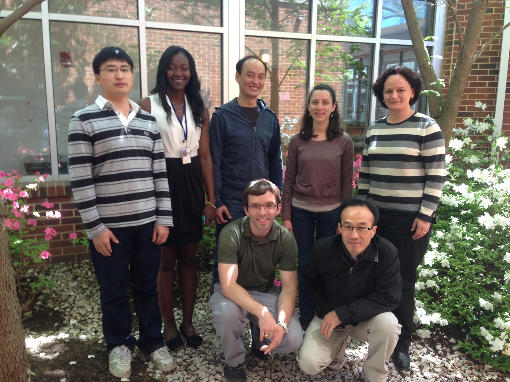 Serpe lab group photo from spring 2013