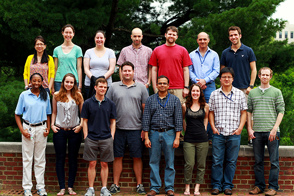 Weinstein lab staff in 2013.