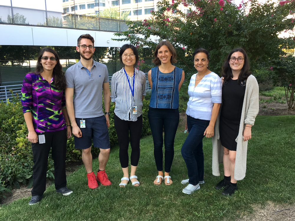 Le Pichon Lab group photo.