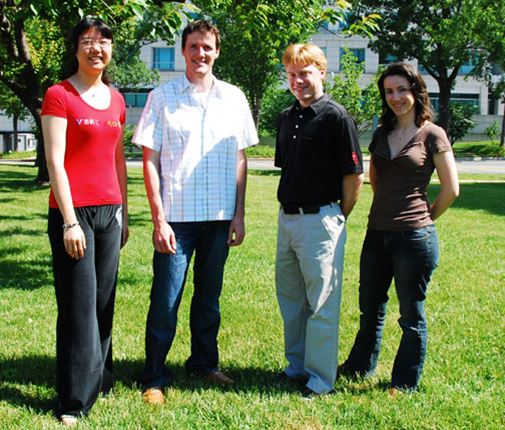 Machner Lab group photo - Summer 2010