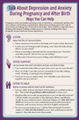 Moms' Mental Health Matters: Talk About Depression and Anxiety Around Pregnancy (Postcard) Moms' Mental Health Matters: Talk About Depression and Anxiety Around Pregnancy (Postcard)